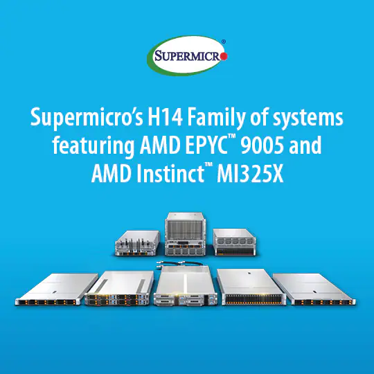 Supermicro H14 server family